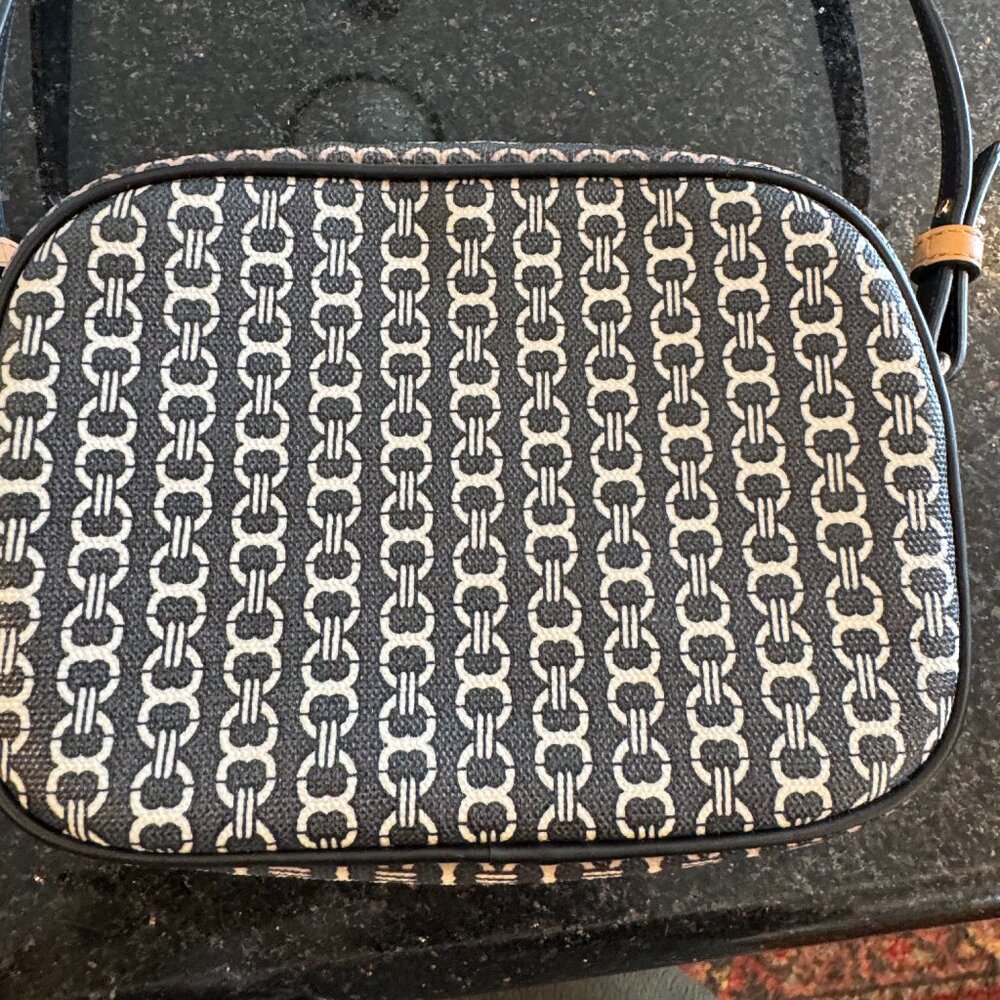 Tory Burch Black Gemini Link Crossbody Bag - Like New - Picture 6 of 13